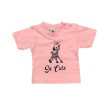 Baby T-shirt met opdruk girafje